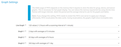 Graph Settings